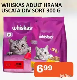 Unicarm Whiskas adult hrana uscata Ofertă