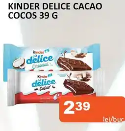 Unicarm Kinder delice cacao cocos Ofertă