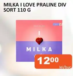 Unicarm Milka i love praline Ofertă