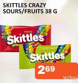 Unicarm Skittles crazy sours/fruits Ofertă