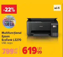 Carrefour Multifuncţional Epson EcoTank L3270 Ofertă