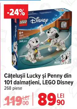Carrefour 101 dalmaţieni, LEGO Disney Ofertă