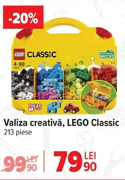 Carrefour Valiza creativă, LEGO Classic Ofertă