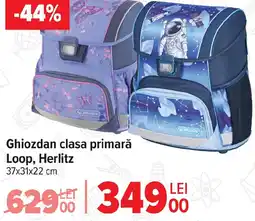 Carrefour Ghiozdan clasa primară Loop, Herlitz Ofertă