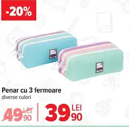 Carrefour Penar cu 3 fermoare Ofertă