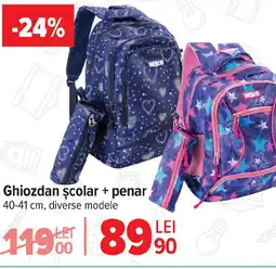 Carrefour Ghiozdan şcolar + penar Ofertă