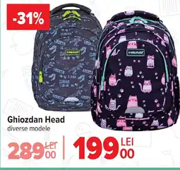 Carrefour Ghiozdan Head Ofertă