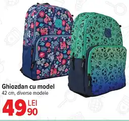 Carrefour Ghiozdan cu model Ofertă