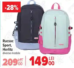 Carrefour Rucsac Sport, Herlitz Ofertă