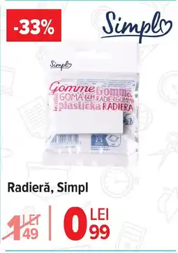 Carrefour Radierǎ, Simpl Ofertă