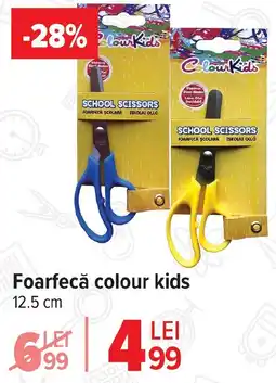 Carrefour Foarfecă colour kids 12.5 cm Ofertă
