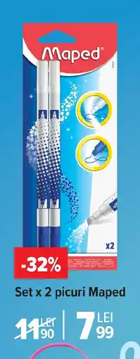 Carrefour Set x 2 picuri Maped Ofertă