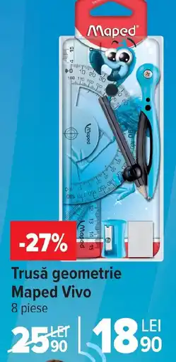 Carrefour Trusǎ geometrie Maped Vivo Ofertă