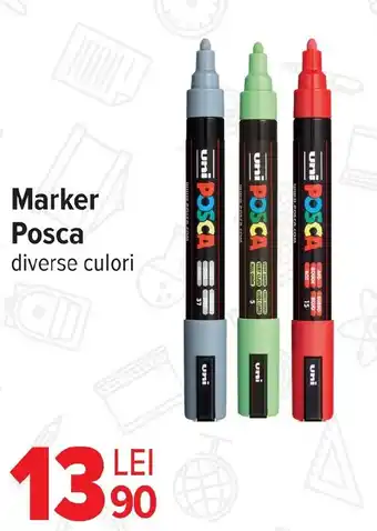 Carrefour Marker Posca Ofertă