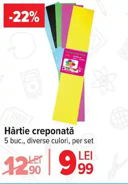 Carrefour Hârtie creponată Ofertă