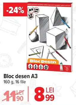 Carrefour Bloc desen A3 Ofertă