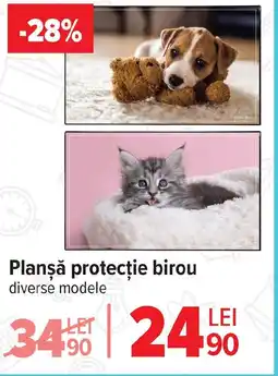 Carrefour Planșă protecţie birou Ofertă