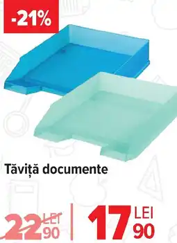 Carrefour Tăviță documente Ofertă