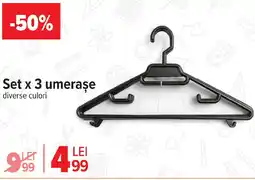 Carrefour Set x 3 umeraşe Ofertă