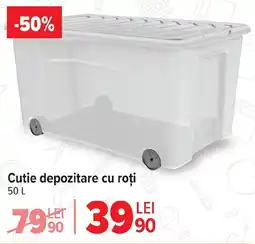 Carrefour Cutie depozitare cu roţi Ofertă