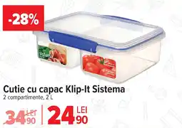 Carrefour Cutie cu capac Klip-It Sistema Ofertă