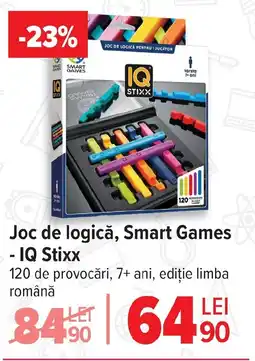 Carrefour Joc de logică, Smart Games - IQ Stixx Ofertă