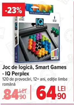 Carrefour Joc de logică, Smart Games - IQ Perplex Ofertă