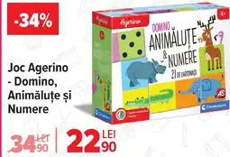 Carrefour Joc Agerino - Domino, Animăluţe şi Numere Ofertă