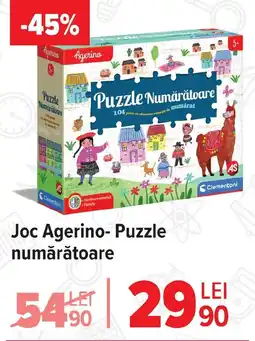 Carrefour Joc Agerino- Puzzle numărătoare Ofertă