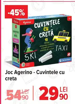 Carrefour Joc Agerino - Cuvintele cu creta Ofertă