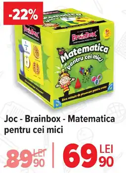 Carrefour Joc - Brainbox - Matematica pentru cei mici Ofertă