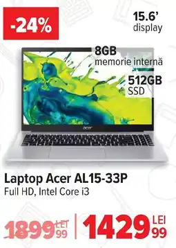 Carrefour Laptop Acer AL15-33P Ofertă