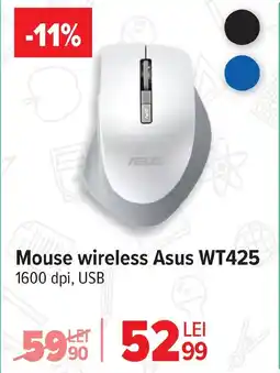 Carrefour Mouse wireless Asus WT425 Ofertă