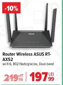 Carrefour Router Wireless ASUS RT- AX52 Ofertă