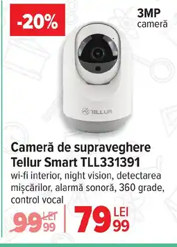 Carrefour Cameră de supraveghere Tellur Smart TLL331391 Ofertă