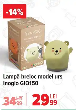 Carrefour Lampă breloc model urs Inogio GIO150 Ofertă