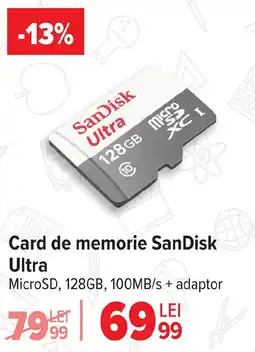 Carrefour Card de memorie SanDisk Ofertă