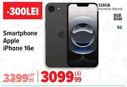 Carrefour Smartphone Apple iPhone 16e Ofertă