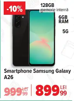 Carrefour Smartphone Samsung Galaxy A26 Ofertă