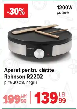 Carrefour Aparat pentru clătite Rohnson R2202 Ofertă