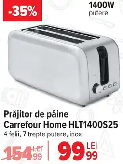 Carrefour Prăjitor de pâine Carrefour Home HLT1400S25 Ofertă
