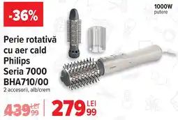 Carrefour Perie rotativă cu aer cald Philips Seria 7000 BHA710/00 Ofertă