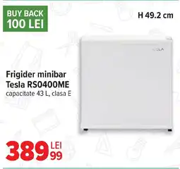 Carrefour Frigider minibar Tesla RS0400ME Ofertă
