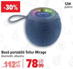 Carrefour Boxă portabilă Tellur Mirage Ofertă