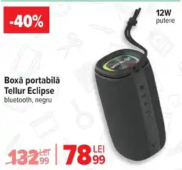 Carrefour Boxǎ portabilă Tellur Eclipse Ofertă