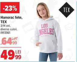Carrefour Hanorac fete, TEX Ofertă