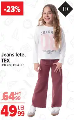 Carrefour Jeans fete, TEX Ofertă