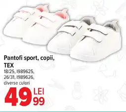 Carrefour Pantofi sport, copii, TEX Ofertă