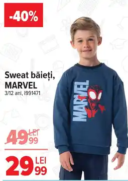 Carrefour Sweat băieți, MARVEL Ofertă