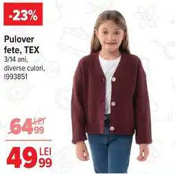 Carrefour Pulover fete, TEX Ofertă